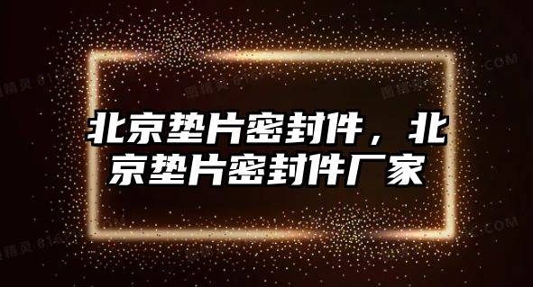 北京墊片密封件，北京墊片密封件廠家