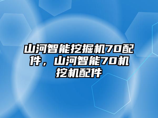 山河智能挖掘機70配件，山河智能70機挖機配件